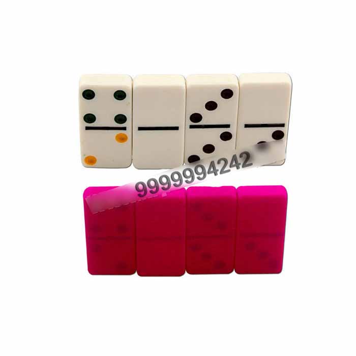 White Marked Dominoes For UV Contact Lenses, Dominoes Games, Gambling