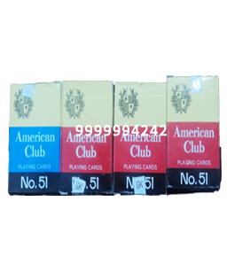 AMERICAN CLUB CHEATING PLAYING CARDS