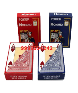 POKER MODIANO CHEATING PLAYING CARDS